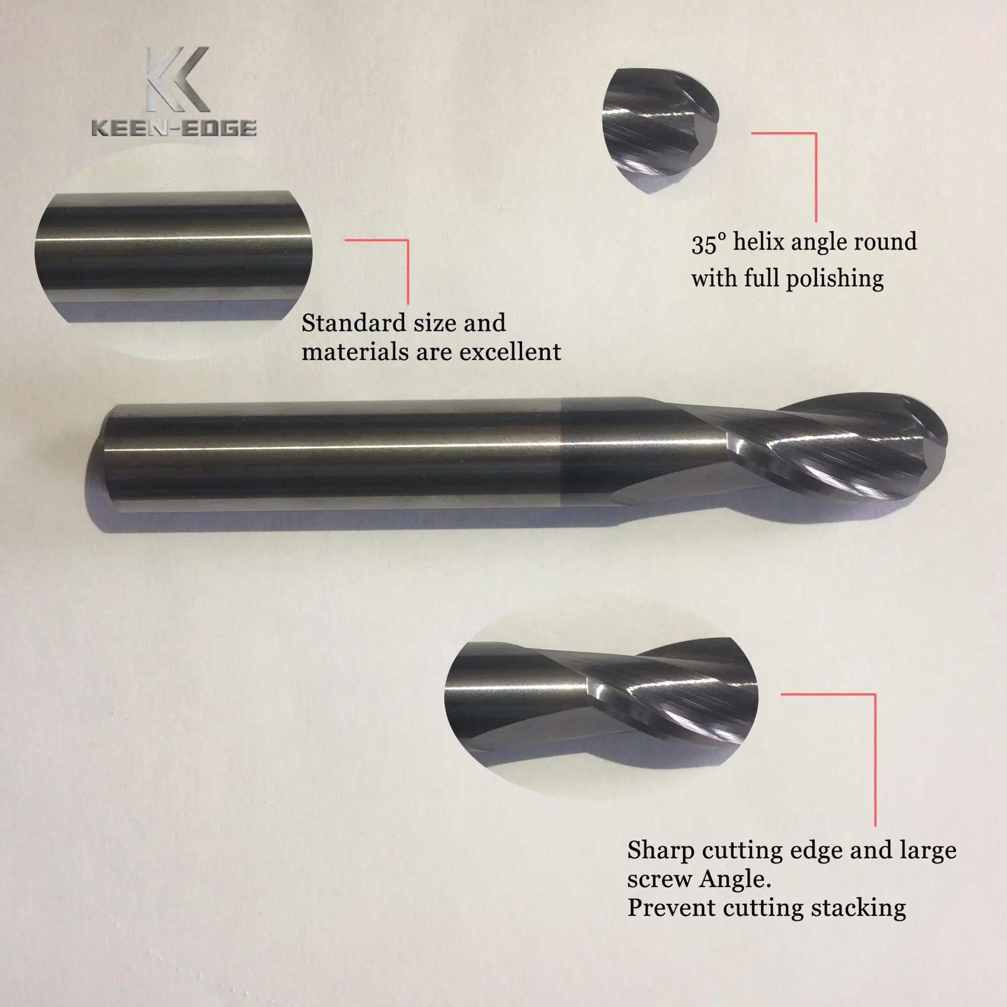 Reduced Shank Ball End Mill Milling Cutter Cnc Drill Bits For Wood Buy Milling Cutter Cnc