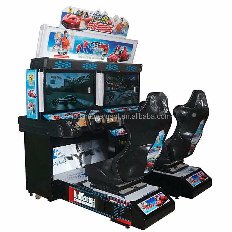 

new arrival 32'' outrun arcade racing game machine, Customized