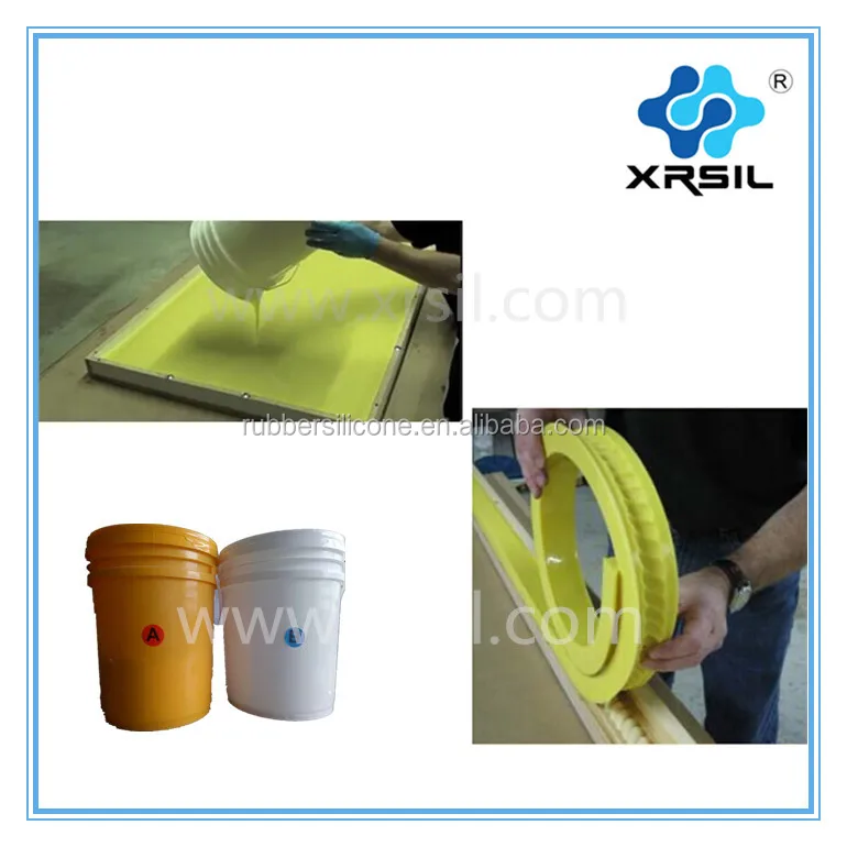 
Polyurethane mold rubber for concrete stone stamp 