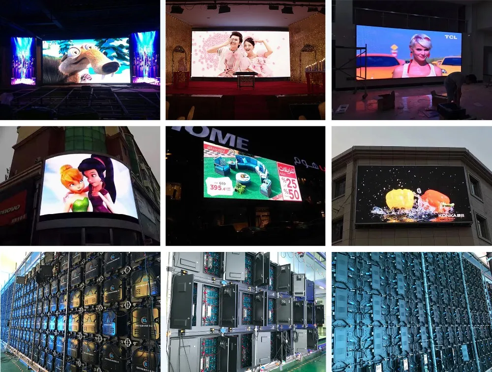 5mm pixels led dot matrix display p2.5 led video wall screen