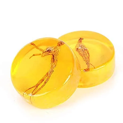 
Hot selling factory directly sale soap OEM/ODM 100% Natural Nourishes handwork Ginseng Essential Oil Handmade Soap 