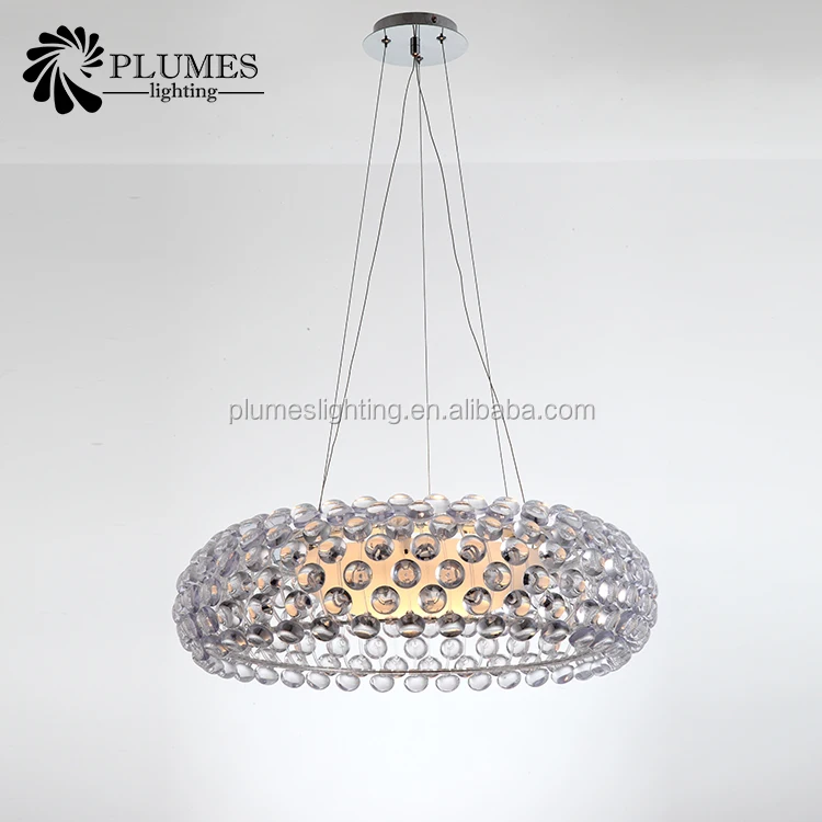 modern acrylic chandelier