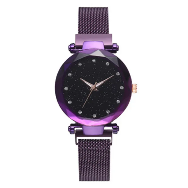 

2019 Wholesale Personalized Charm Quartz Wristwatch Fashion Magnet Band women Watch, Multi color