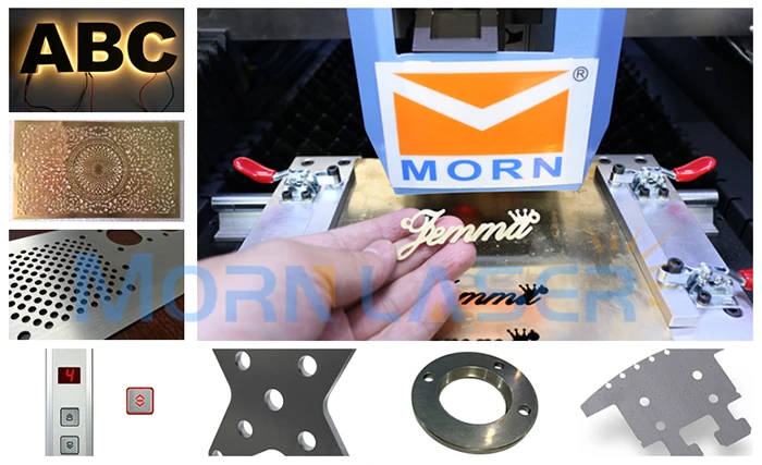 MORN metal laser cut machine for stainless steel furniture leg