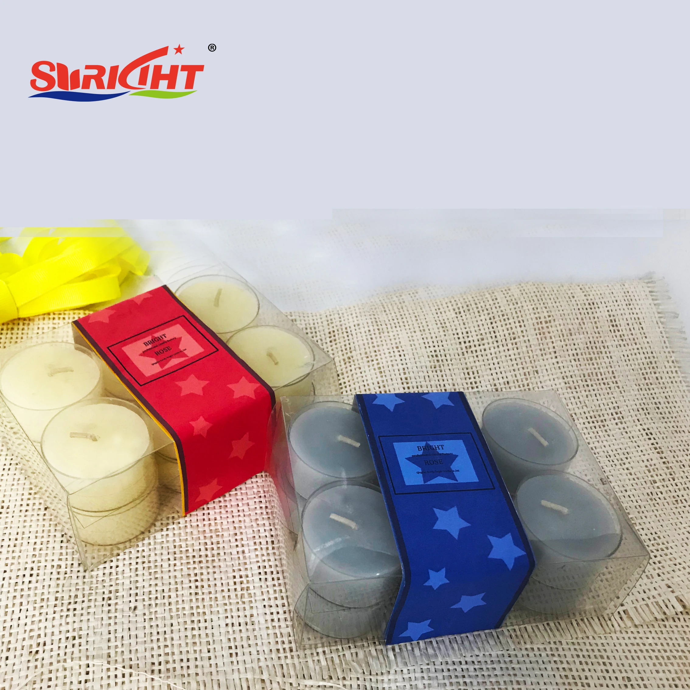 Custom Label Pvc Box Packaging Tealight Candles Buy Tea Light Holders