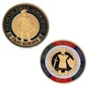 Symbol Arts Armor of God Challenge Coin,Gold - Collector's Medallion,Commemorative coin