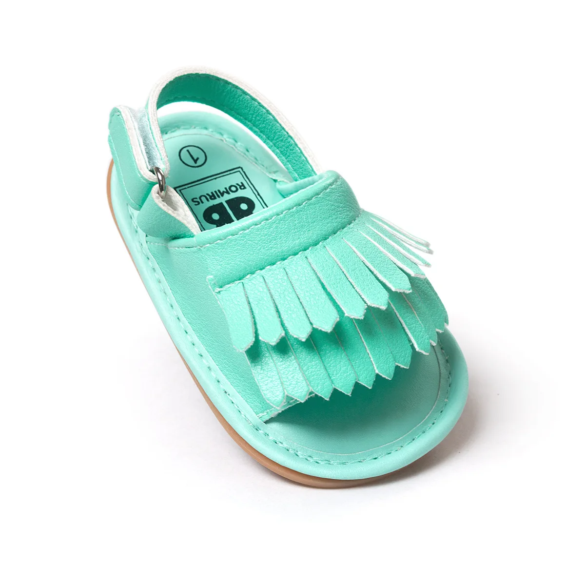 Summer Toddler Girls Newborn Baby Beach Sandals Moccasin Leather Prewalker Shoes 
