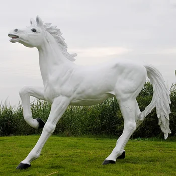 life size resin horse