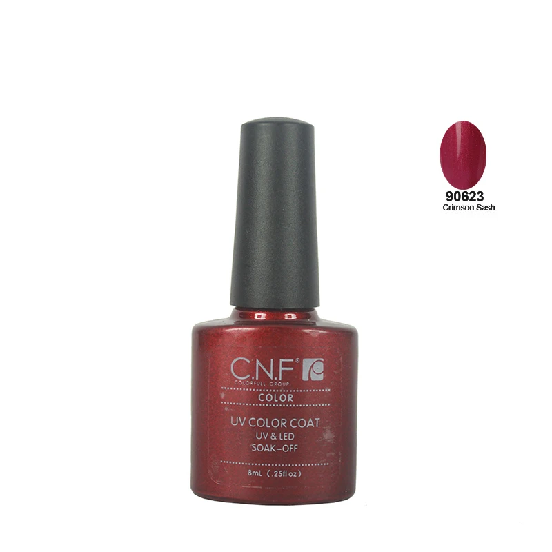 Choose 1 Colors 90623 1piece lot CNF nail gel polish color soakoff UV LED LAMP