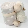 100% Cashmere Polar Fleece Kids Animal Baby Blanket 2018 Fashion New Bron Super Soft Plush Toy Sheep Lamb Baby Swaddle Blanket
