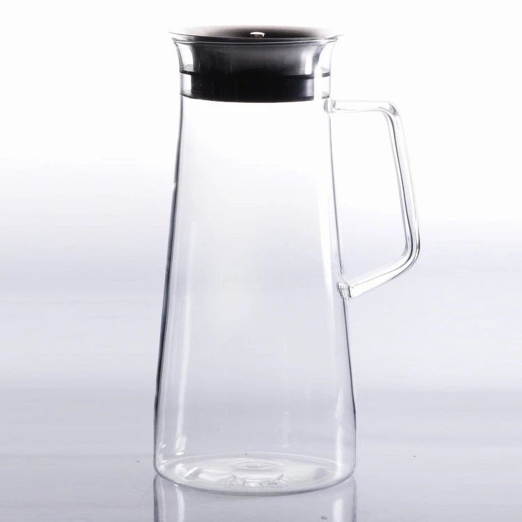 1500mll Glass Pitcher With Lid,Refrigerator Pitcher For Homemade Juice