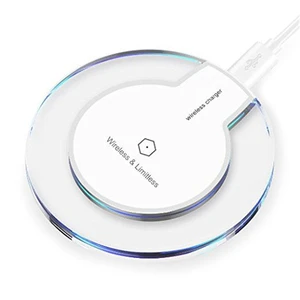 Portable Wireless Phone Charger Receiver LED Lamp