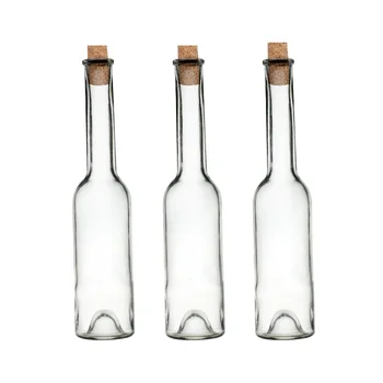 250ml Long Neck Glass Wine Bottles With Cork Tall Glass Bottle - Buy ...