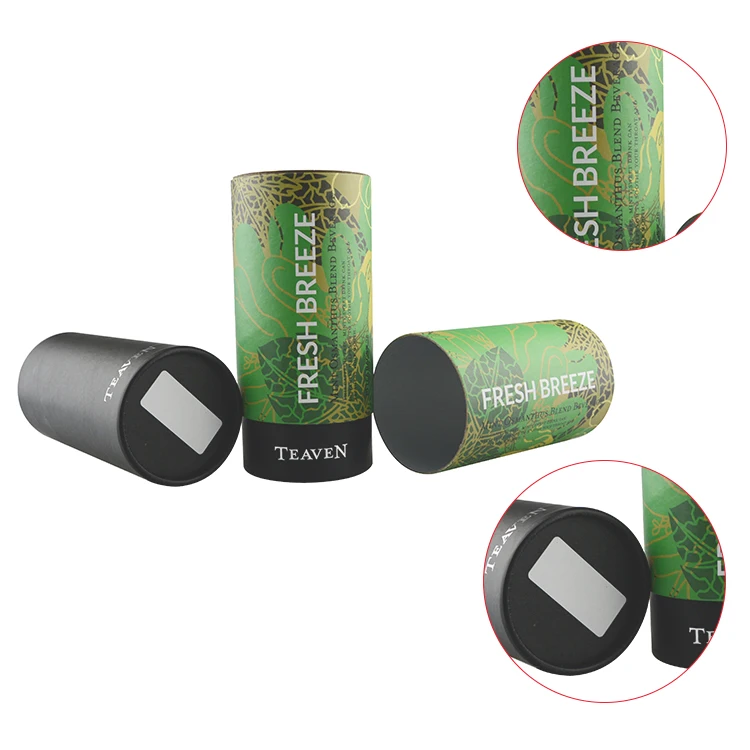 Eco-friendly Cosmetic Paper Tubes/Essential Oil Packaging Tube Box