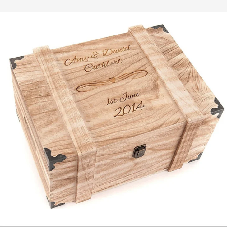 خشبية كبيرة تخزين هدايا مربع مع زوايا معدنية buy جودة عالية كبير صندوق خشبي مع المعادن خشبية هدية مربع صندوق خشبي مع معدن الزاوية product on alibaba com