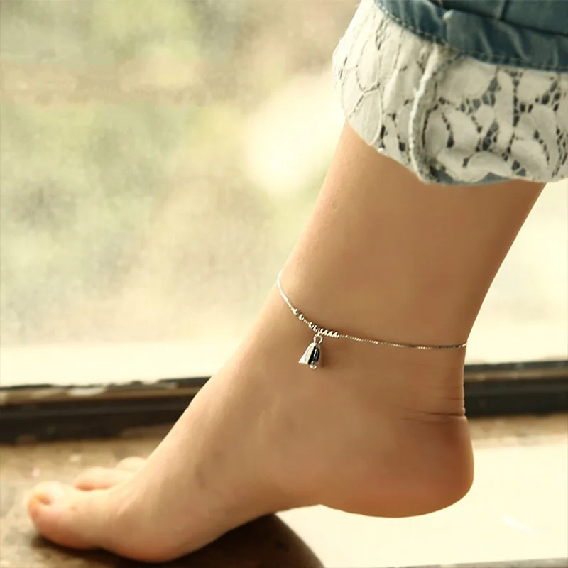 New Design Vintage Silver Anklet Custom Feet Jewelry Wholesale Anklet