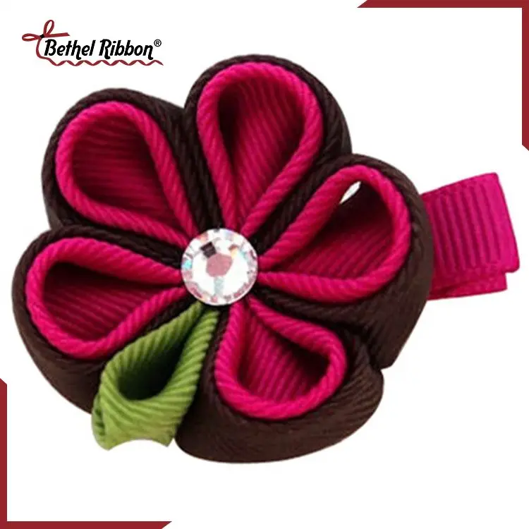 Hair Bows Headband(ribbon Sculpture clip)041