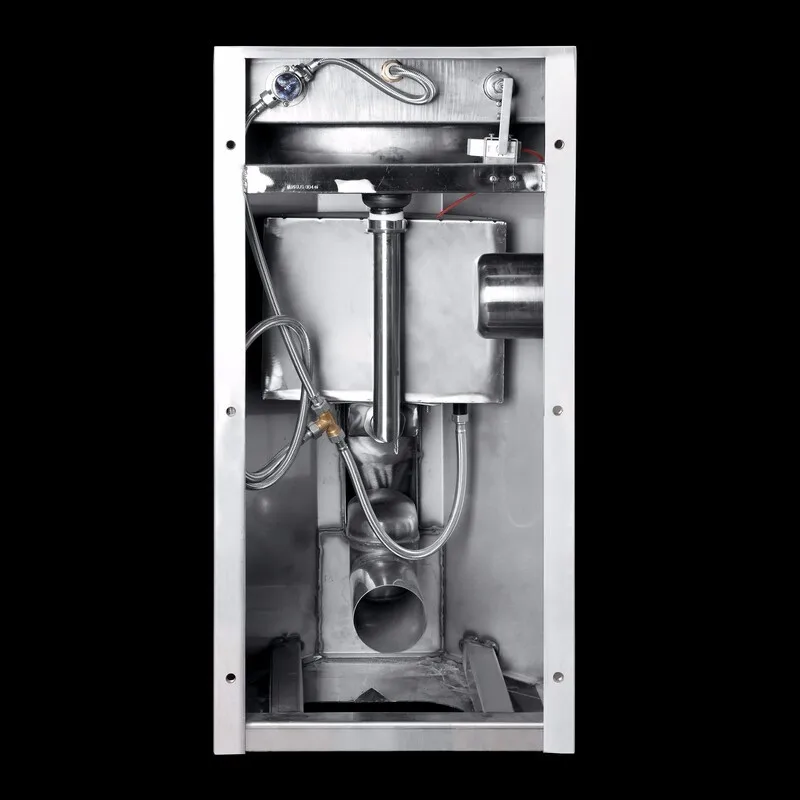 American Style Floor Mount One Piece Jail Cell Toilet With Sink