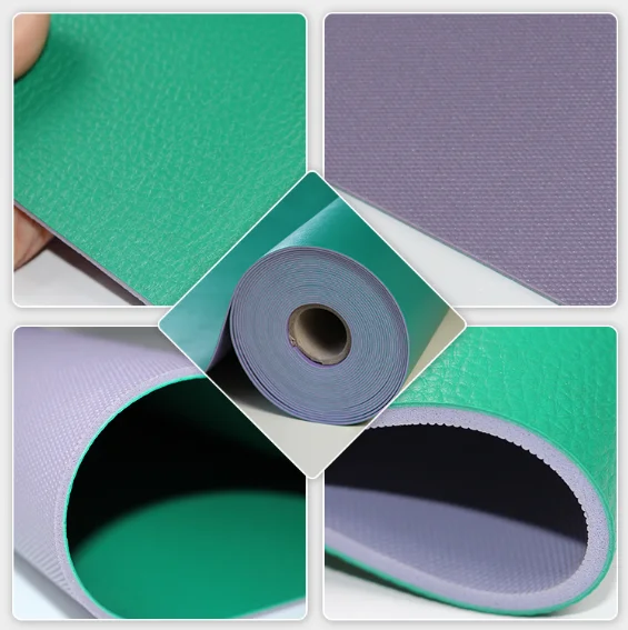 Portable PVC Badminton Floor Carpet for Indoor Sports Hall