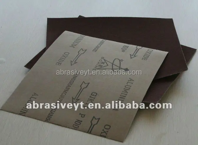 
electrostatic adhesion sand cloth 9*11 sheet 