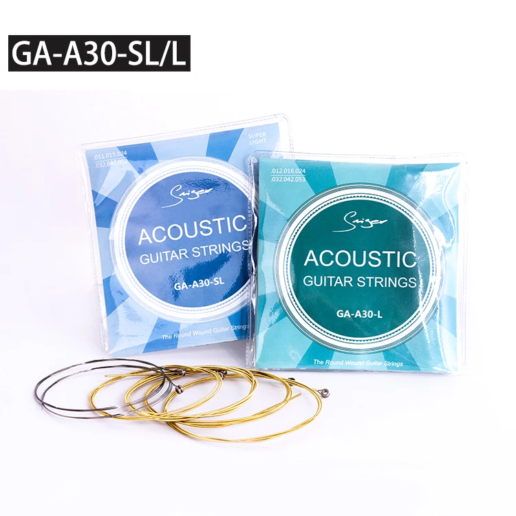 

Bulk Wholesale Factory Price Acoustic Guitar Strings Set with Affordable Price Western Guitar Strings 6 Steel Stock Wholesale