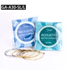 Bulk wholesale factory price economic acoustic guitar 6 steel strings set