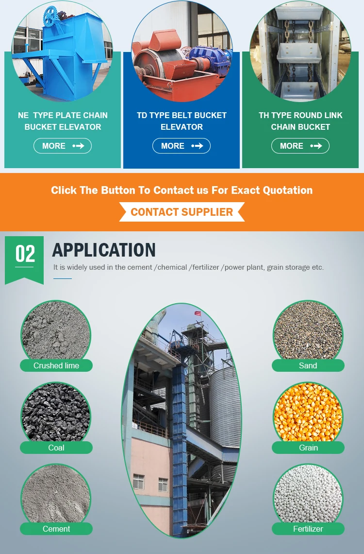 Bucket Elevator Specifications