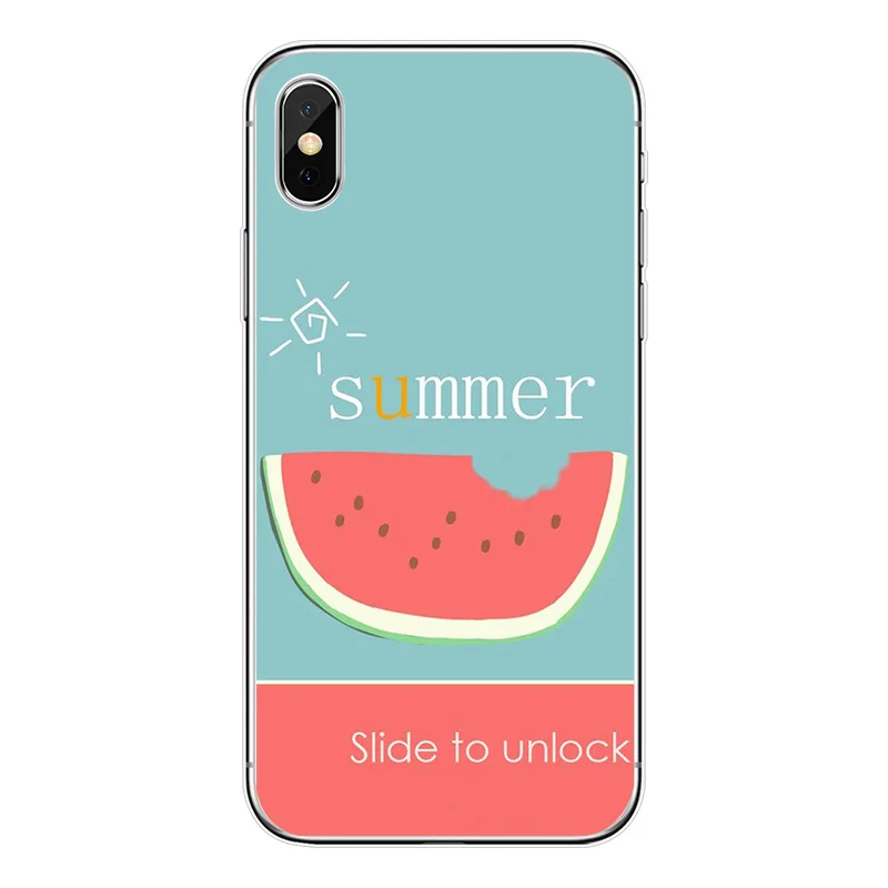 

Customized Pineapple Watermelon Summer Fruit TPU Case For iPhone XS MAX XR