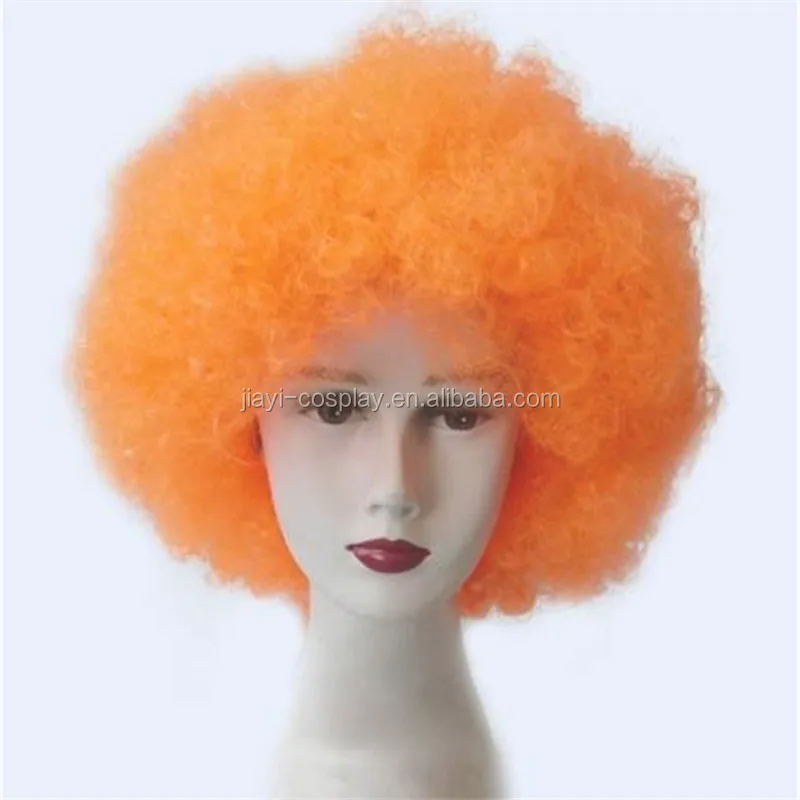 Рыжий кудрявый парик