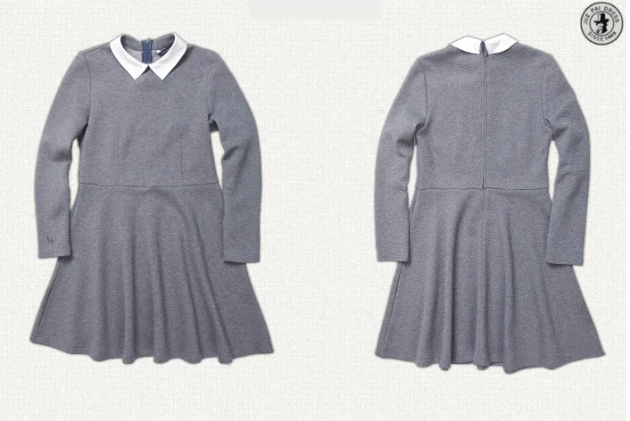 Factory Custom Middle And High School Girl Uniforms Shirt Skirts Two ...