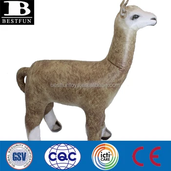 Realistic Inflatable Alpaca Walking Balloon Animals Children Toys