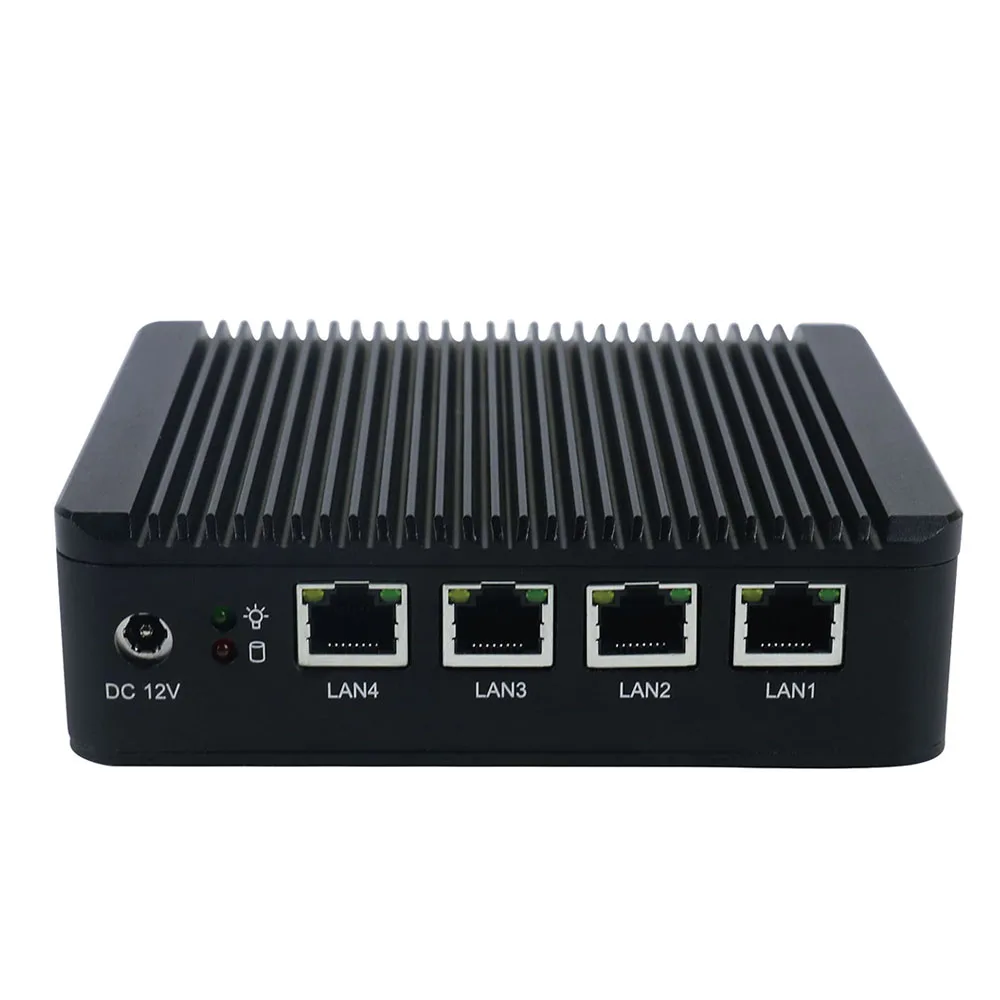 

Hot sell fanless Firewall computer N10plus J1900 with 4 Ethernet port mini VPN support Win10 network server