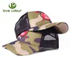 Promotional gift cheap custom half mesh cap for advertising
