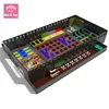 Large size indoor jumping zone USA trampoline park with foam blocks and basketball
