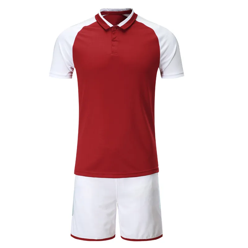 White Red Soccer Shirt Alibaba Jersey 