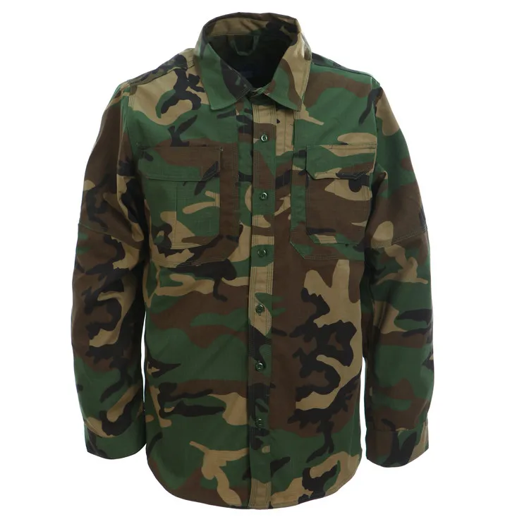 Wholesale Woodland Camo Combat Military Tactical Army Jacket+Pant Uniform