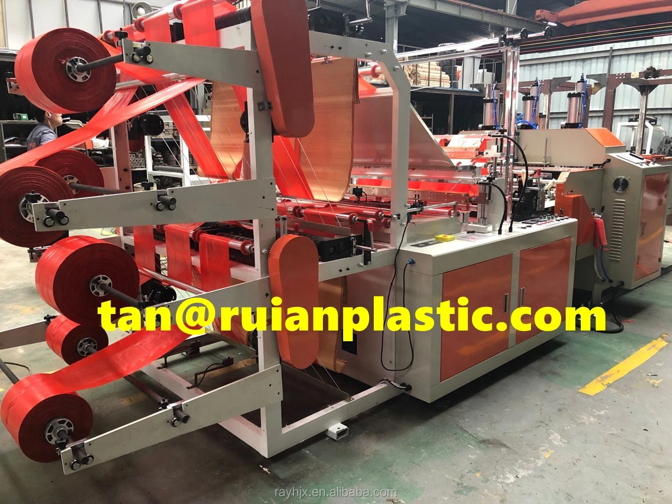 Sixline Plastic Shopping Bag Making Machine Buy 6 Line Automatic Bag