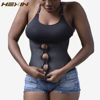 

Zipper And Hooks Combo Rubber Latex Waist Trainer Waist Cincher Underbust Waist Trainer Corsets Body Shapers