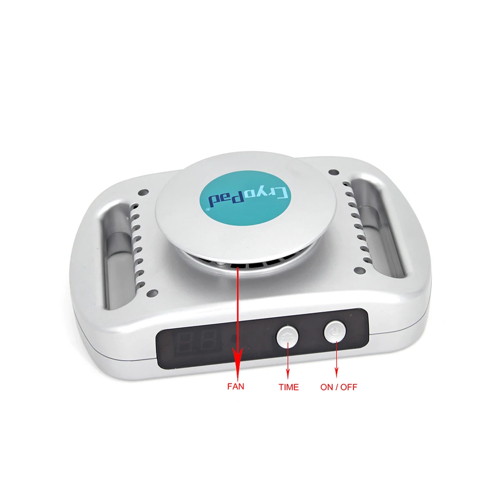 

2018 NEW homeuse cryolipolysis slim freeze belt machine, Metal silver