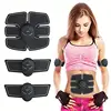 EMS muscle Toner Massager for Abdomen Arm Leg Home Fitness Training Support for Men & Women