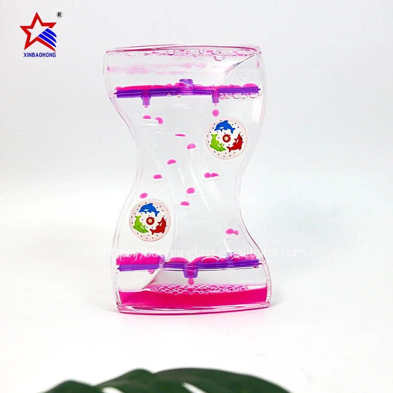 子供のためのアクリル色の油と水のおもちゃ液体砂タイマークラフト砂時計 Buy 液体砂タイマー 液体タイマー子供のための クラフト液体タイマー Product On Alibaba Com