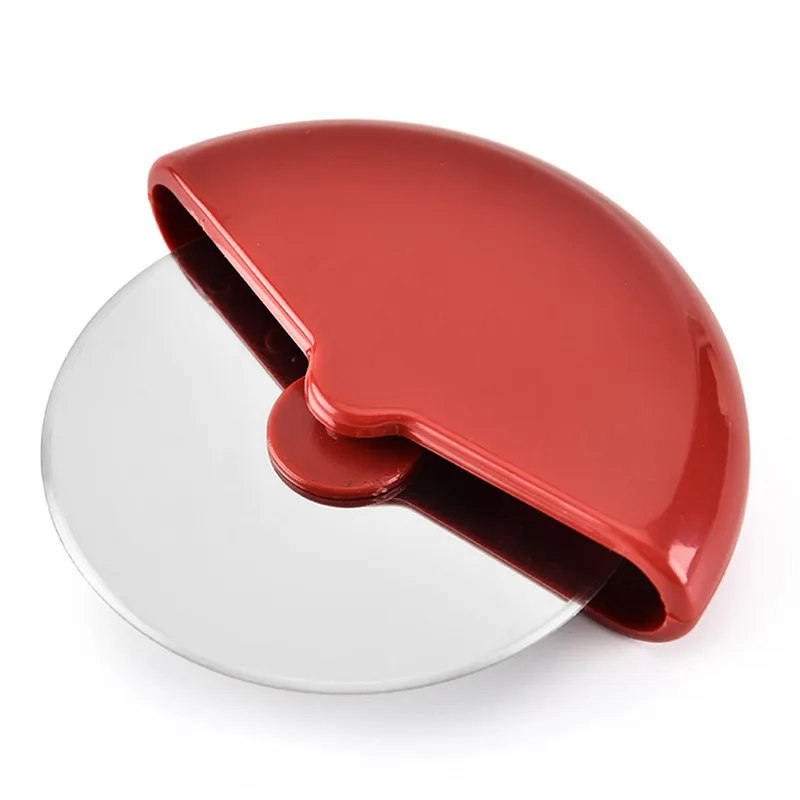 Hot Stainless Steel Pizza Cutter with Plastic Handle