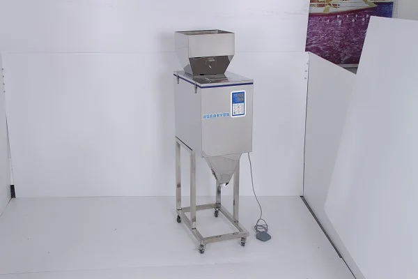 F-5000 Big quantitation granules 50-5000g powder 50-4000g weighing filling machine with foot pedal