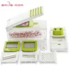 Smile mom Multi Kitchen Pro Onion Fruit Mandoline Grater Food Chopper Vegetable Slicer Dicer Cutter