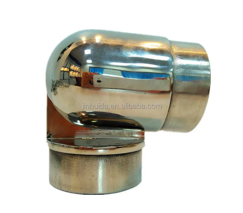 L Shape Flexible Pipe Corner Connector 90 Degree Elbow Railing Hardware