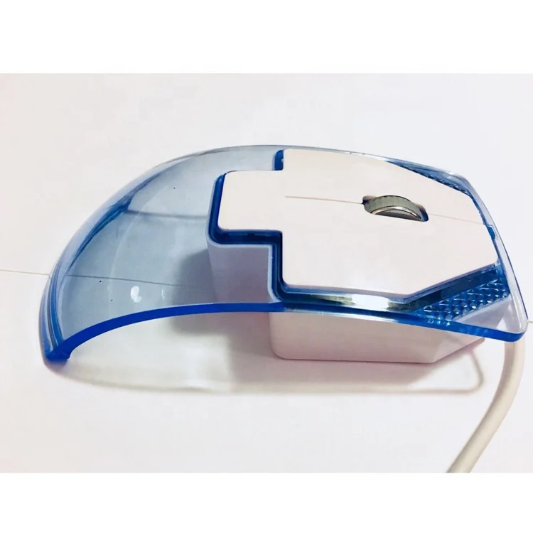 

USB Wired 2.4G Transparent Mouse LED Glow Promotion WM6807