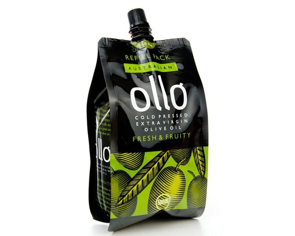 Customized Made Aluminum Foil Liquid Packing Cooking Oil Plastic Bag