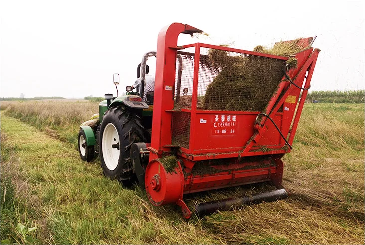 Corn Harvester Machine High Quality Agriculture Tractor Cow Feed Grass Corn Stalk 