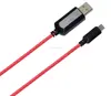 MFi approved EL LED flowing light up usb cable for iphone 7 iphone 8 IOS 12.0