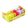 2017 New Arrival 12pcs/set Ultra Cute Small Towheaded Easter Chick Ornament Holiday Easter Decoration,